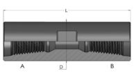Carburo de tungsteno/Femenino-Varón de alta resistencia del submarino de las herramientas de perforación del acero de aleación DTH DTH