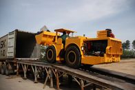 Maquinaria de mina de subterráneo de Scooptram del camión del remolque y volcado de carga del volumen de 4 CBM