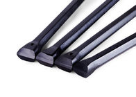 Rod integral negro largo con el pedazo del cincel, herramientas del taladro de roca
