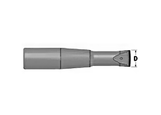 R32 / Piloto Adapter de la caña de la broca del carburo de tungsteno de las herramientas de perforación de roca R25