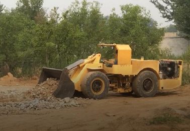 Máquinas subterráneos de Lhd del cargador de la rueda del CE para el proyecto subterráneo 0,6 metros cúbicos