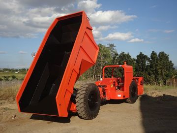 Naranja 12 toneladas de subterráneo de camión de mina, equipo de la perforación de la minería aurífera