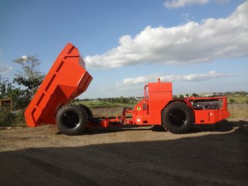 Naranja 12 toneladas de subterráneo de camión de mina, equipo de la perforación de la minería aurífera