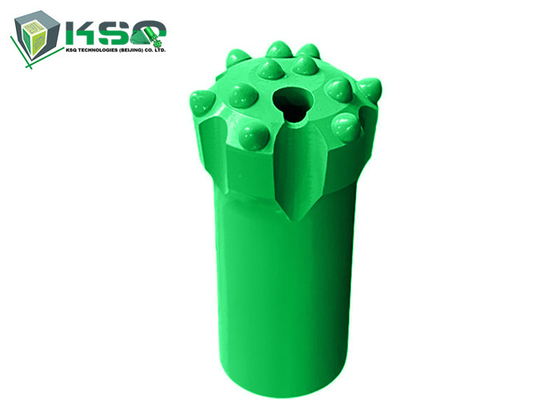 Botón de carburo de tungsteno roscado para perforación de roca T38 Diámetro 64 mm