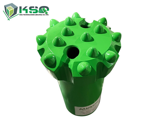 T51 89mm Perforación Dth Botón del martillo Bits Carburo de tungsteno / 14 botones roscados