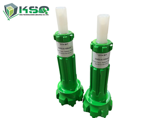 90 mm y 105 mm DTH perforación para COP35 / DHD3.5 DTH Martillo Color verde con válvula de pie