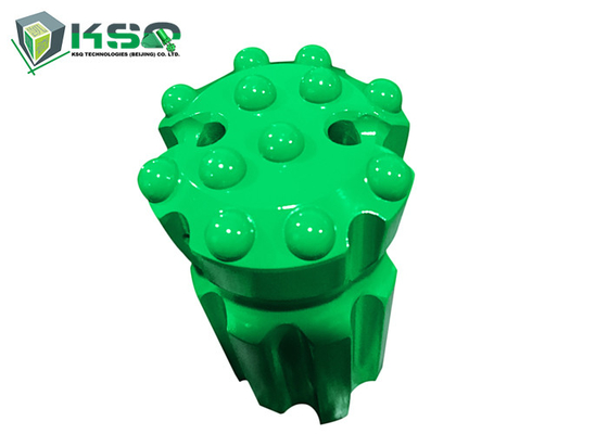 T38 76mm Retrac Perforación con botón esférico Bit Carburo de tungsteno