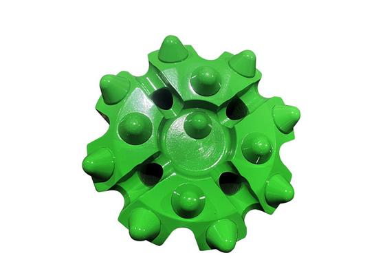 Carburo de tungsteno roscado inserta herramientas de perforación de roca T45 76mm Retrac botón bits