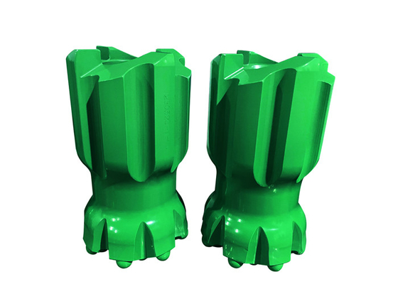 Botón de retroceso verde / azul para piezas de minería de roca de mediano duro a duro T-WIZ60-115