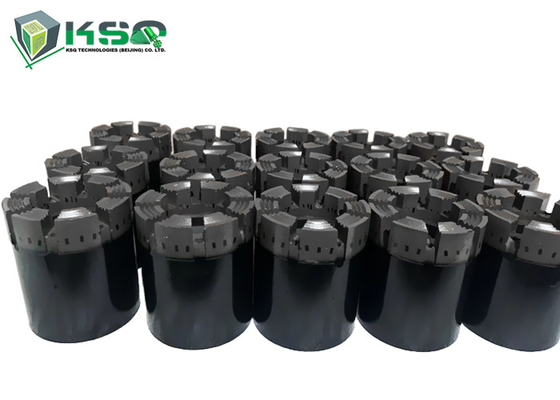 NQ Industria de exploración mineral Perforaciones de núcleo de diamante geológico negro para un rendimiento superior