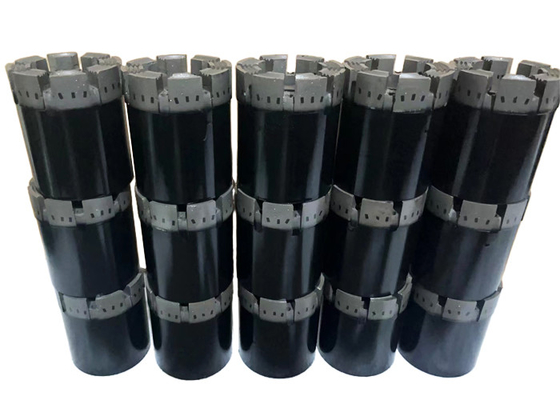 NQ Industria de exploración mineral Perforaciones de núcleo de diamante geológico negro para un rendimiento superior