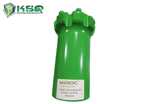 T-WIZ60 127 mm perforador de roca con botón roscado para minería