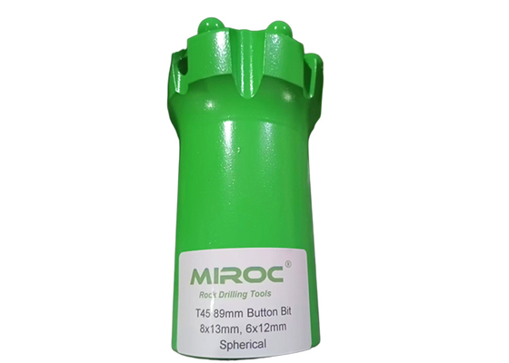 Herramientas de perforación de roca con martillo superior T45、T51 Broca de botón para perforación de roca