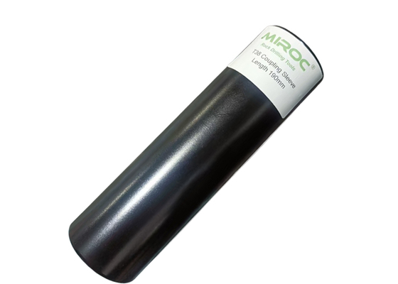 T45-210mm Threaded Drill Rod In Rock Drilling / Mining Coupling Sleeve T38-190mm