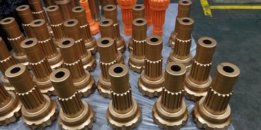 Pedazos de botón esféricos/balísticos de Dth de la caña Ql50 para la gama de alta presión