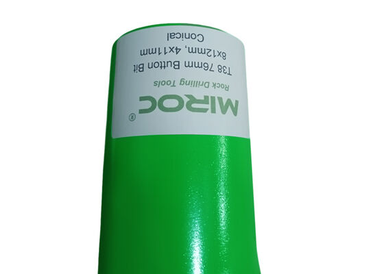 T38 Perforación con rosca en el banco de roca dura con botón para minería