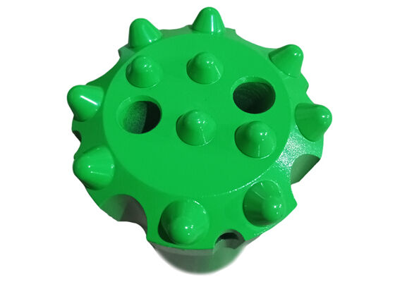 T38 Perforación con rosca en el banco de roca dura con botón para minería