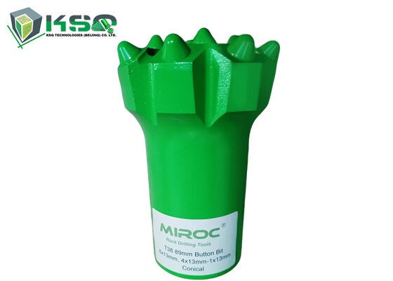 T38 T45 R38 Threaded Button Bit for Mining