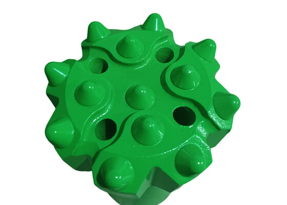 T38 Perforación con rosca en el banco de roca dura con botón para minería