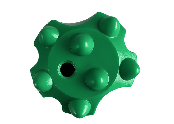 7 grados 34 mm con botones de botón cónico con botones de carburo de tungsteno para perforación de roca de alto rendimiento