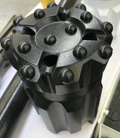 Herramientas de perforación de roca de los pedazos de botón de T45 89m m Retrac para el heavy ISO aprobado