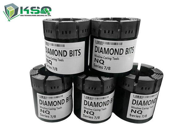 Broca de base de diamante impregnada NQ de alta calidad para exploración geológica de perforación de base de roca dura