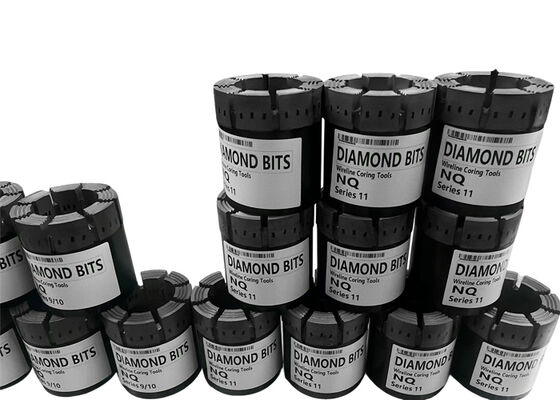 Broca de base de diamante impregnada NQ de alta calidad para exploración geológica de perforación de base de roca dura