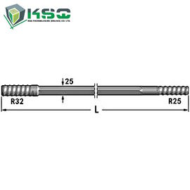 Agujero que limpia con un chorro de agua de Rod R32-Hex 25-R25 de la trainera R25 8,6 milímetros