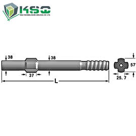 HL 438, HL 538, HLR 438L, HLR 438T, HL438LS, HL del adaptador de la caña del taladro de  de 438TS, HL 538, HL de 538L, L 550S