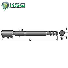 Resistencia de desgaste de las herramientas de perforación de  del taladro de T51/de T60 840m m 4148301200