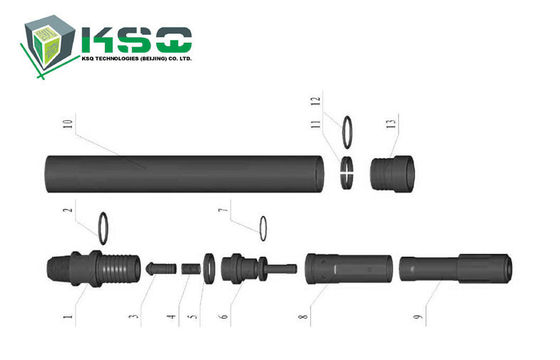 Herramientas de perforación de DTH para DTH345 el martillo, anillo de retención del pedazo DTH345-12