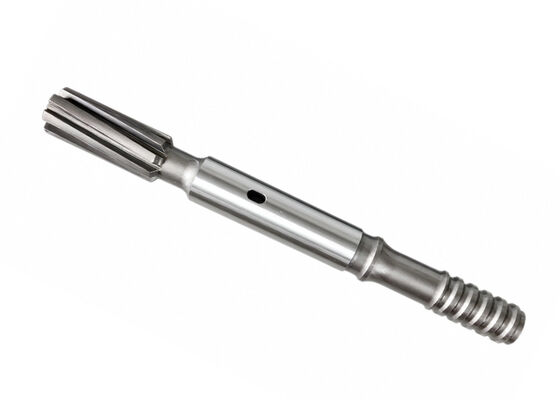 Adaptador de vástago para martillo de roca COP1840 T45 de 565 mm para minería subterránea y perforación con martillo en cabeza
