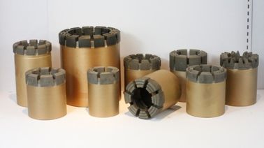 Brocas de la roca del cable metálico PCD/HQ PQ del modelo AQ BQ NQ de la broca de la base del diamante