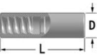 T45 mangas de acoplamiento estándar de la longitud 210m m para las herramientas de perforación de la explotación minera de subterráneo