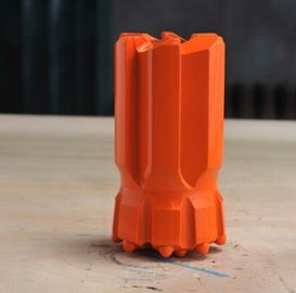 Brocas de roca del carburo 3 pedazo de roca roscado pulgada del botón T45 Retrac para la perforación de roca neumática