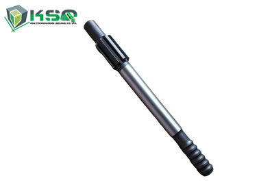 Color roscado del negro del adaptador T38 T45 T51 de la caña del taladro de la alta precisión del rand de Ingersoll