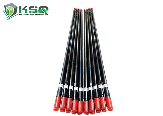 Taladro roscado extensión redonda Rod T38 1220m m de la frecuencia intermedia del hex. para extraer la voladura el hacer un túnel