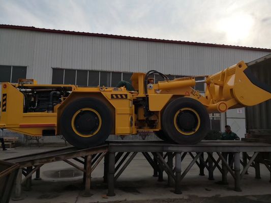 máquina del remolque y volcado de carga 0.6m3 para los proyectos de la explotación minera de subterráneo de la pequeña escala