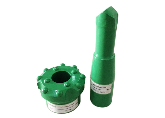 R25/R28/R32 6 exprimidor de la broca del adaptador experimental de 12 grados para los agujeros cortados extraen la explotación minera