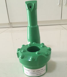 Broca 76m m del exprimidor de los pedazos de botón del taladro de roca con el piloto para la construcción y explotación minera con 6 grados o 12 grados