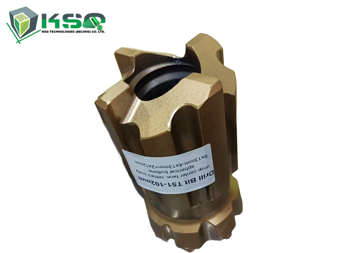 T51-89mm Perforación de carburo de tungsteno retracado para un rendimiento de perforación duradero