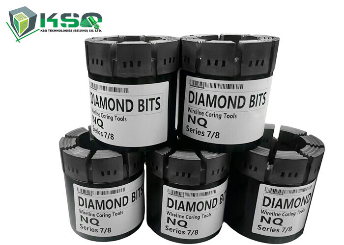 Broca de base de diamante impregnada NQ de alta calidad para exploración geológica de perforación de base de roca dura