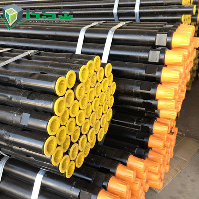 50mm 60mm OD High Steel DTH Drill Pipes / Steel DTH Drilling Tools for Rock