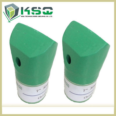 Black STOCK Small Diameter Taper Chisel Drill Bits For Granite Quarry