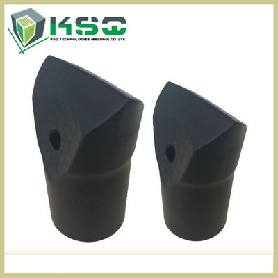 Black STOCK Small Diameter Taper Chisel Drill Bits For Granite Quarry
