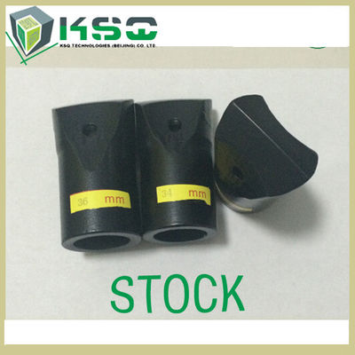 Black STOCK Small Diameter Taper Chisel Drill Bits For Granite Quarry