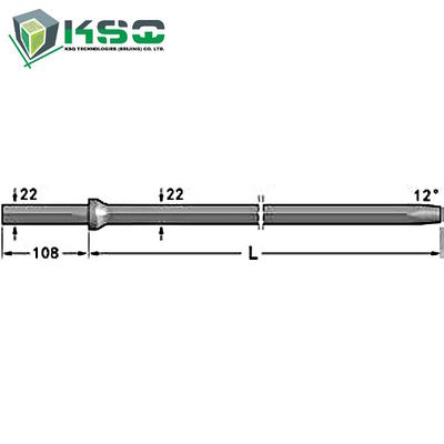 CNC Milling Tapered Drill Rod