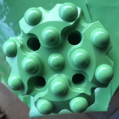 Trépanos de sondeo retractables de roca del botón de la broca del centro del descenso del uso del agujero de Straigh