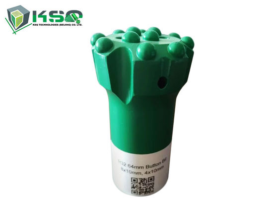 El carburo de tungsteno del alto grado YK05 de R32 64m m inserta la broca del botón