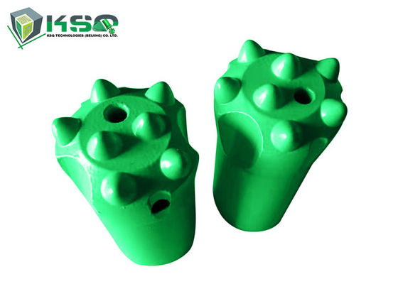 R25 Rock Button Bits Carburo de tungsteno Falda corta esférica